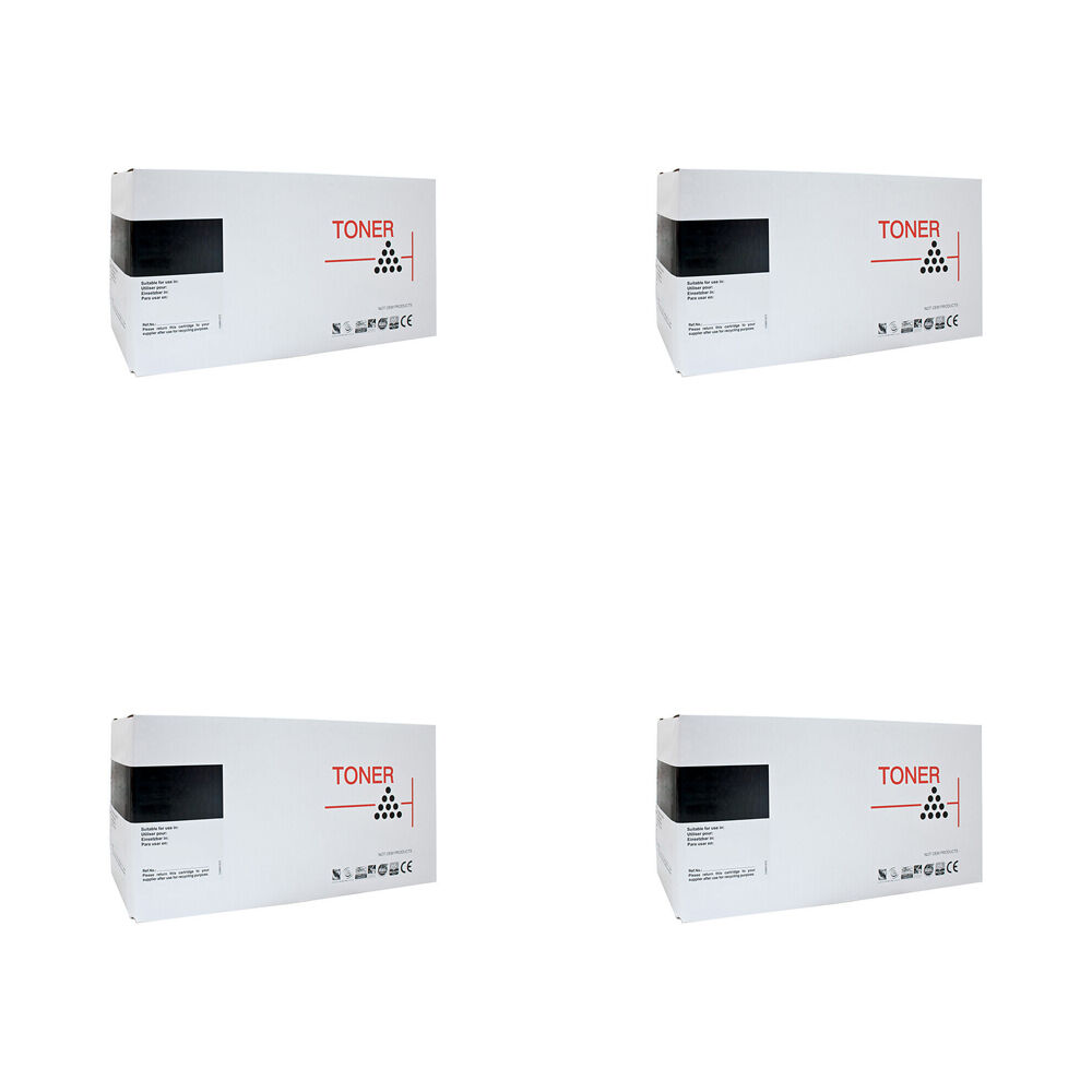 Whitebox Compatible Brother TN251 Toner Cartridge Printer Accessory Black (4 Pack)