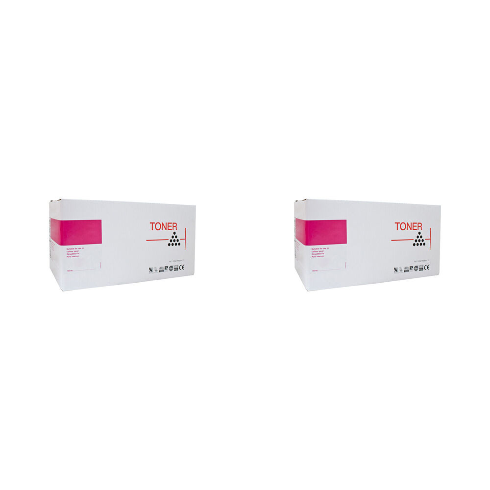 Whitebox Compatible Brother TN443 Toner Cartridge Printer Accessory Magenta (2 Pack)