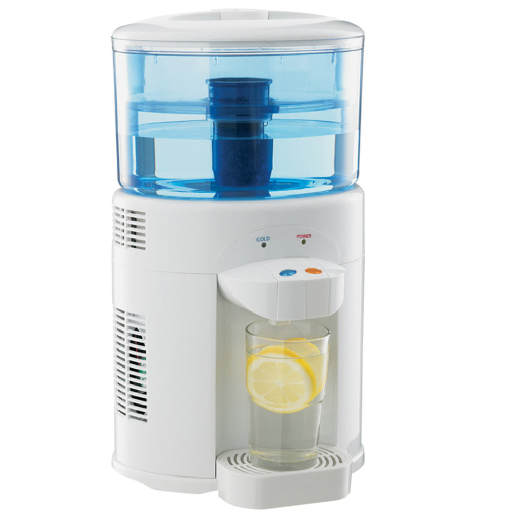 Lenoxx 5L Bench Top Water cooler Filter Dispenser Chiller Cooling Cold Dual Tap — image 2