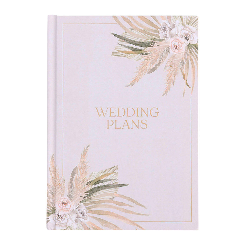 Splosh Floral Wedding Planner Journal 15-Categories Engagement Book 15x21cm