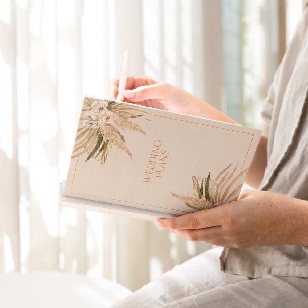 Splosh Floral Wedding Planner Journal 15-Categories Engagement Book 15x21cm — image 8