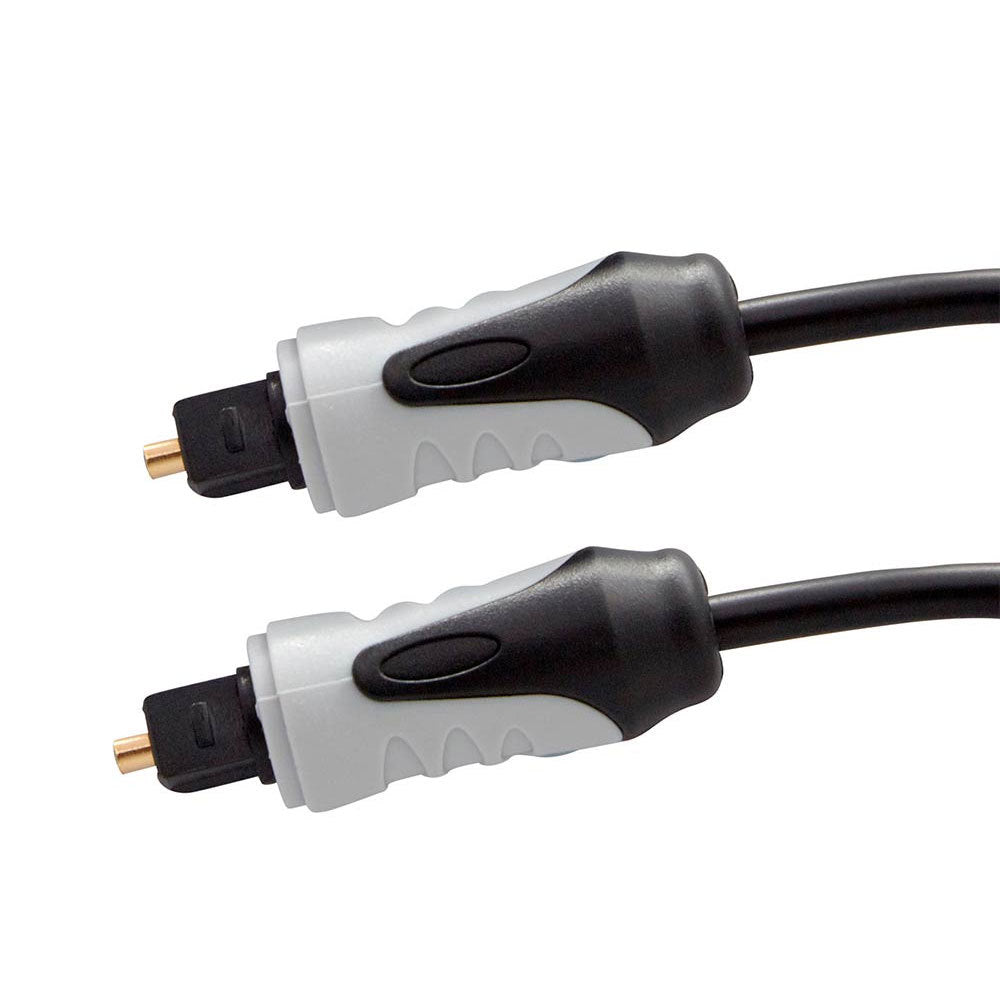 Westinghouse 3m 6mm Digital Audio Toslink Optical Fibre Lead Cable for TV/Black