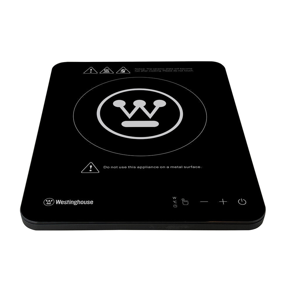 Westinghouse Induction Cooktop 2000W Super Slim Single 280x350x23mm