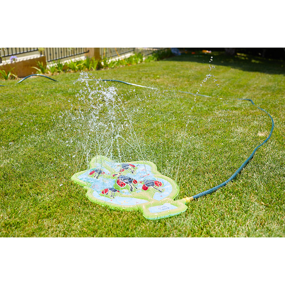 Whamo Giggle 'N Splash Inflatable Lady Bug Splash Mat Sprinkler 23cm Toy 3y+ — image 2