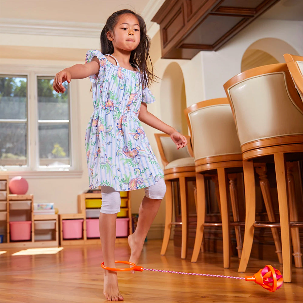 Wham O Hula Hoop Whooping Sound Ankle Flexi Rope Skipper Assorted Kids Toy 6+ — image 4