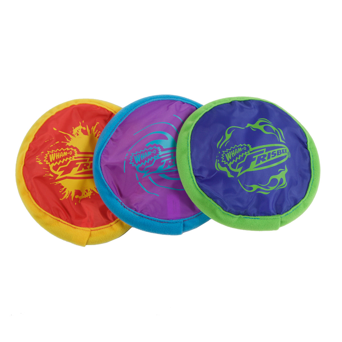 Wham O Wham-O Mini Pocket Foldable 15cm Frisbee Disc Flying Soft Ring Toy Kids 5y+ Asst — image 2