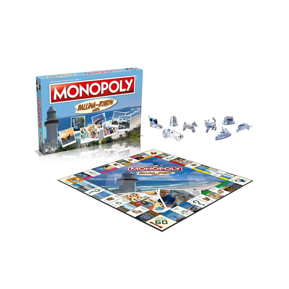 Winning Moves Kids Monopoly Ballina Byron Bay Edition Family Board Game 8y+ — image 2
