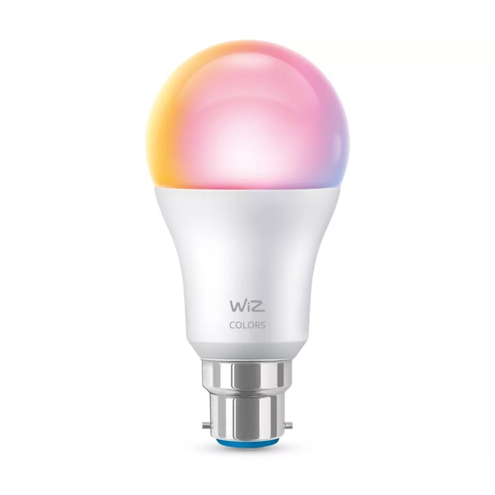Wiz Connected B22 Color & Tunable White A60 Gen2 Smart LED Lightbulb