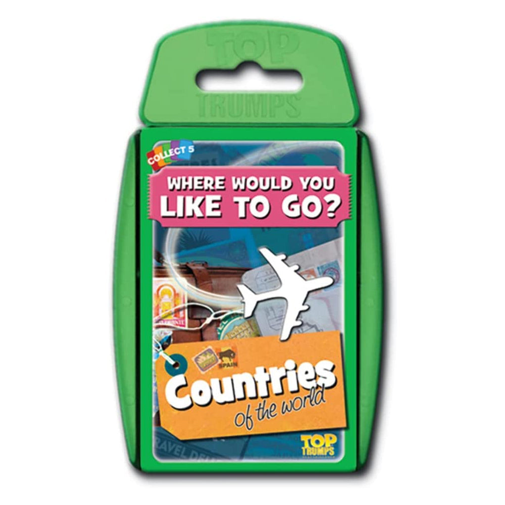 Top Trumps Countries of the World Interactive Playing Card Game/Collection 5+