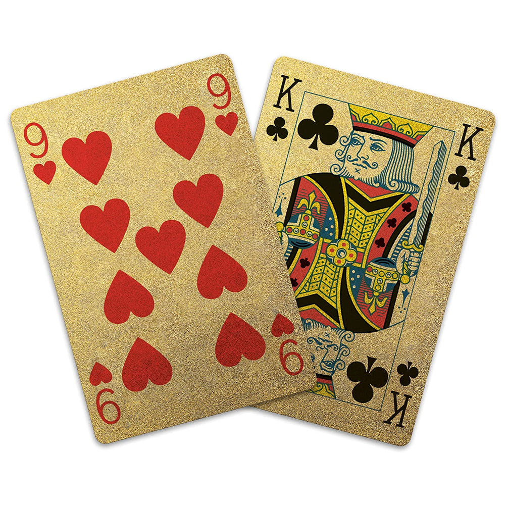 Waddingtons Gold Edition Traditional Plastic Classic Playing Cards Deck 5y+ — image 2