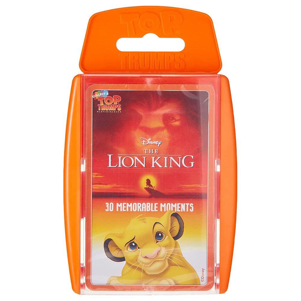 Top Trumps Lion King Playing Interactive Kids/Adult Card Game/Collection 5+