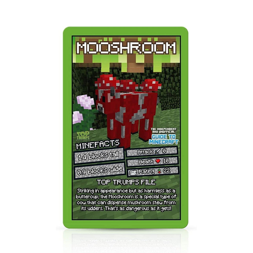 Top Trumps The Independent & Unofficial Guide to Minecraft Playing Card Game 5+ — image 2