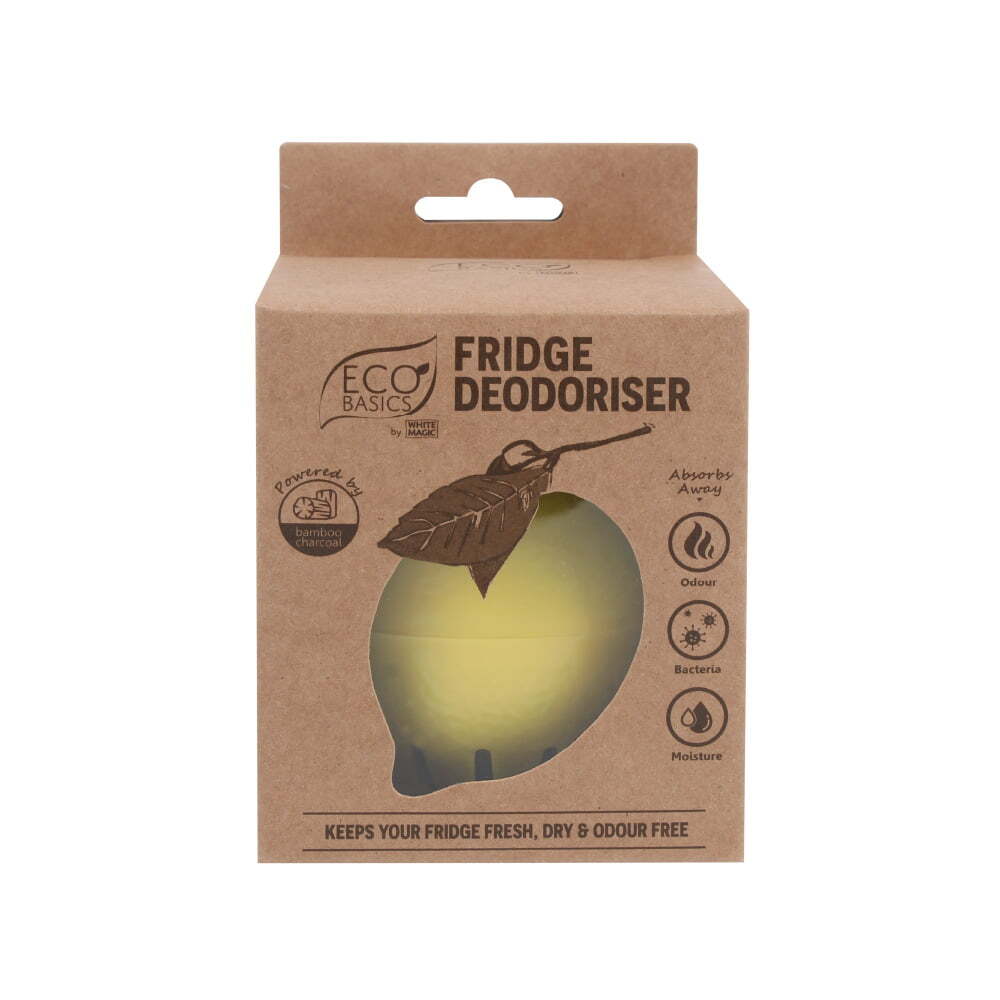 Eco Basics Fridge Deodoriser Non-Toxic Charcoal Odour/Smell Eliminator Remover
