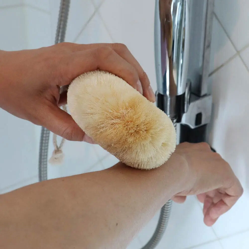 Eco Basics Natural Plus Anti-Bacterial Body Care Cleaning Shower Brush — image 2