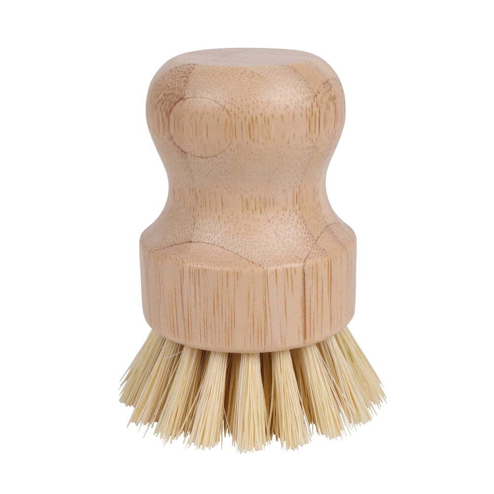 Eco Basics 8cm Plastic Free Kitchen Pot/Pan Scrub/Brush Residue Cleaner Remover