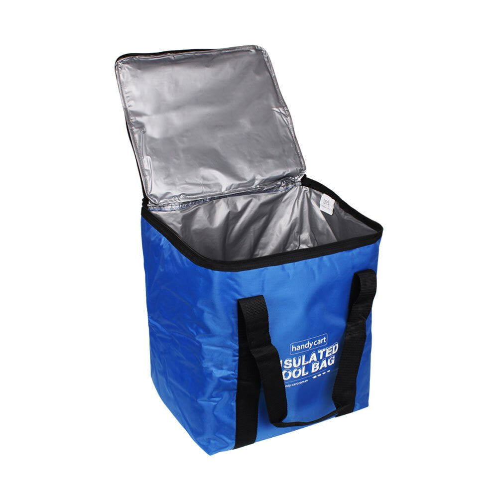 Handy Trolley 45L/38.5cm Insulated Jumbo Cool Bag Lunch Picnic Storage Bllue — image 3