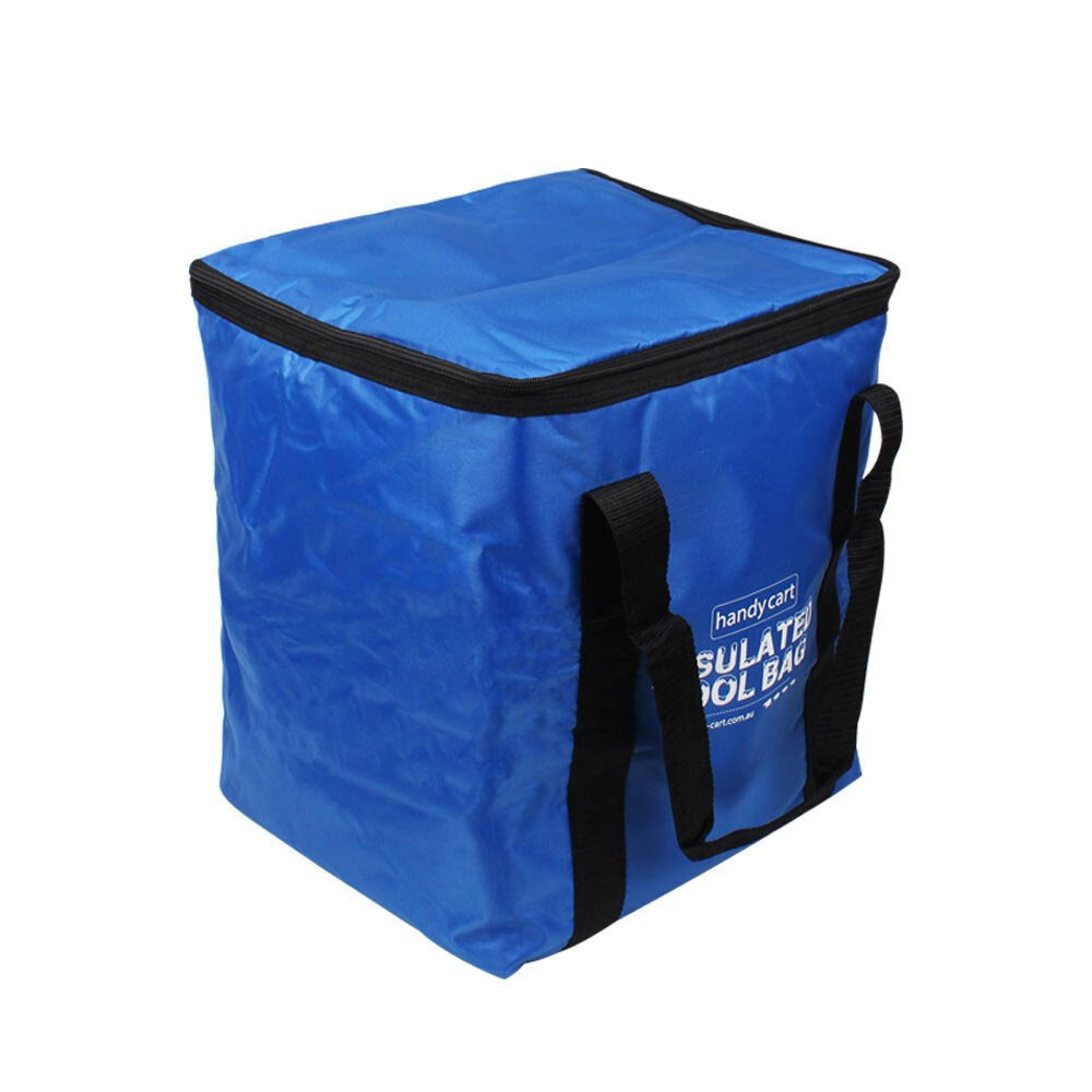 Handy Trolley 45L/38.5cm Insulated Jumbo Cool Bag Lunch Picnic Storage Bllue — image 2