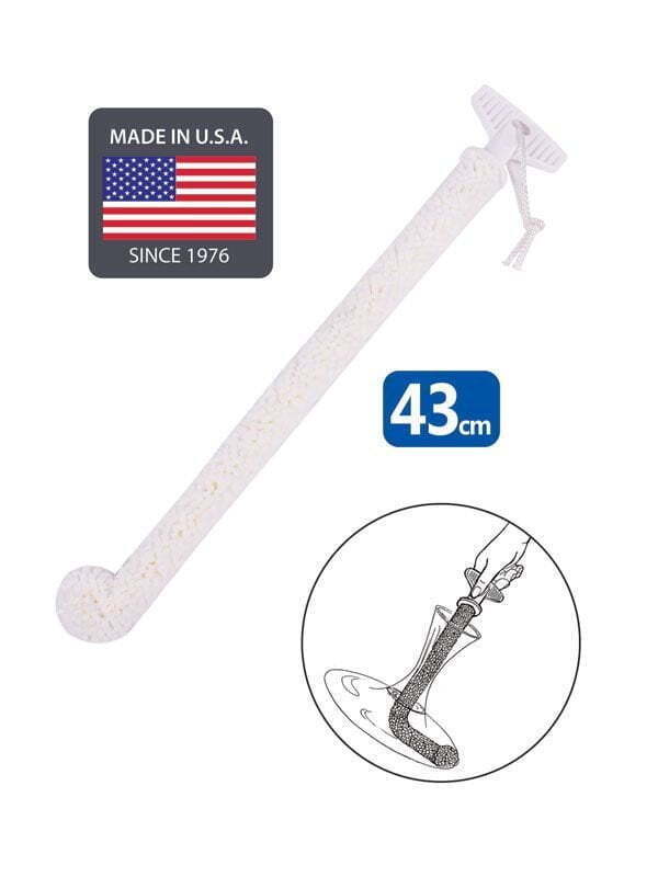 White Magic Non-Scratch 43cm Washing Cleaning Brush For Wine Decanter Glassware — image 2