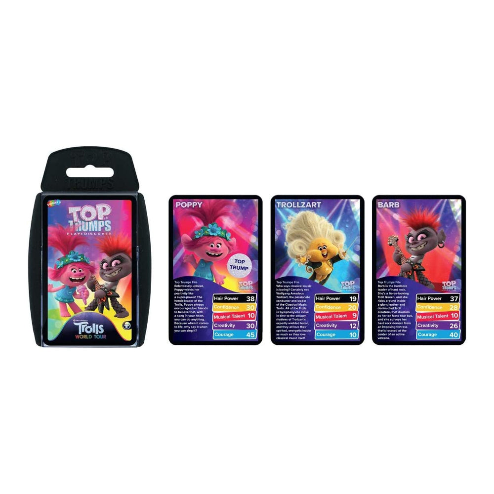 Top Trumps Trolls World Tour Interactive Kids Playing Card Game/Collection 5+ — image 2