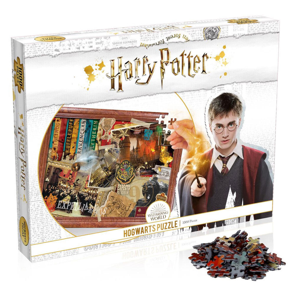 Harry Potter Hogwarts 66.5cm Jigsaw Puzzle Kids 10y+ Educational Fun Toy (1000 Pieces)