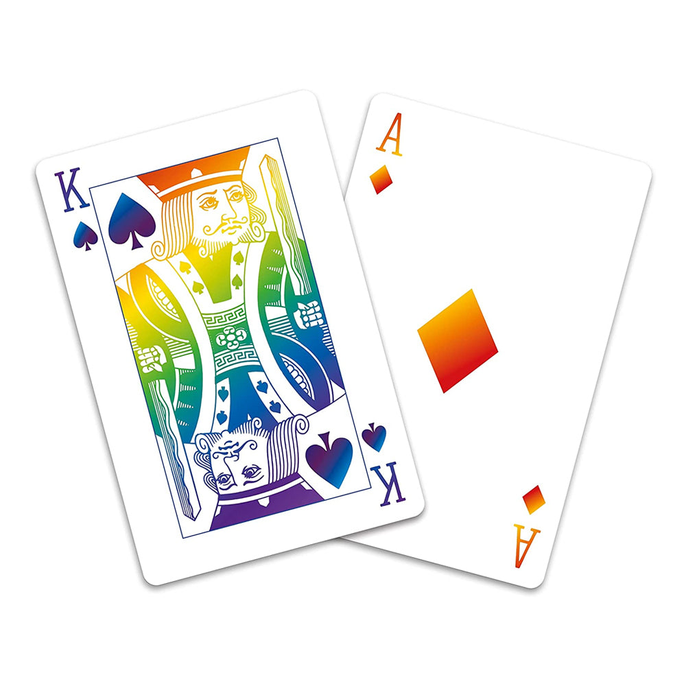 Waddingtons Rainbow Colour Edition Traditional/Classic Playing Cards Deck 5+ — image 2