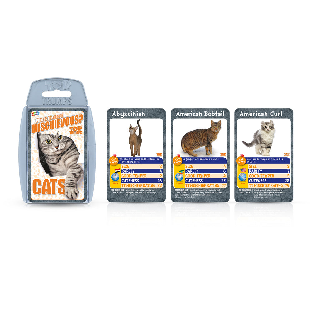 Top Trumps Classics Pet Cats Edition Family Tabletop Themed Card Game 5+ — image 3