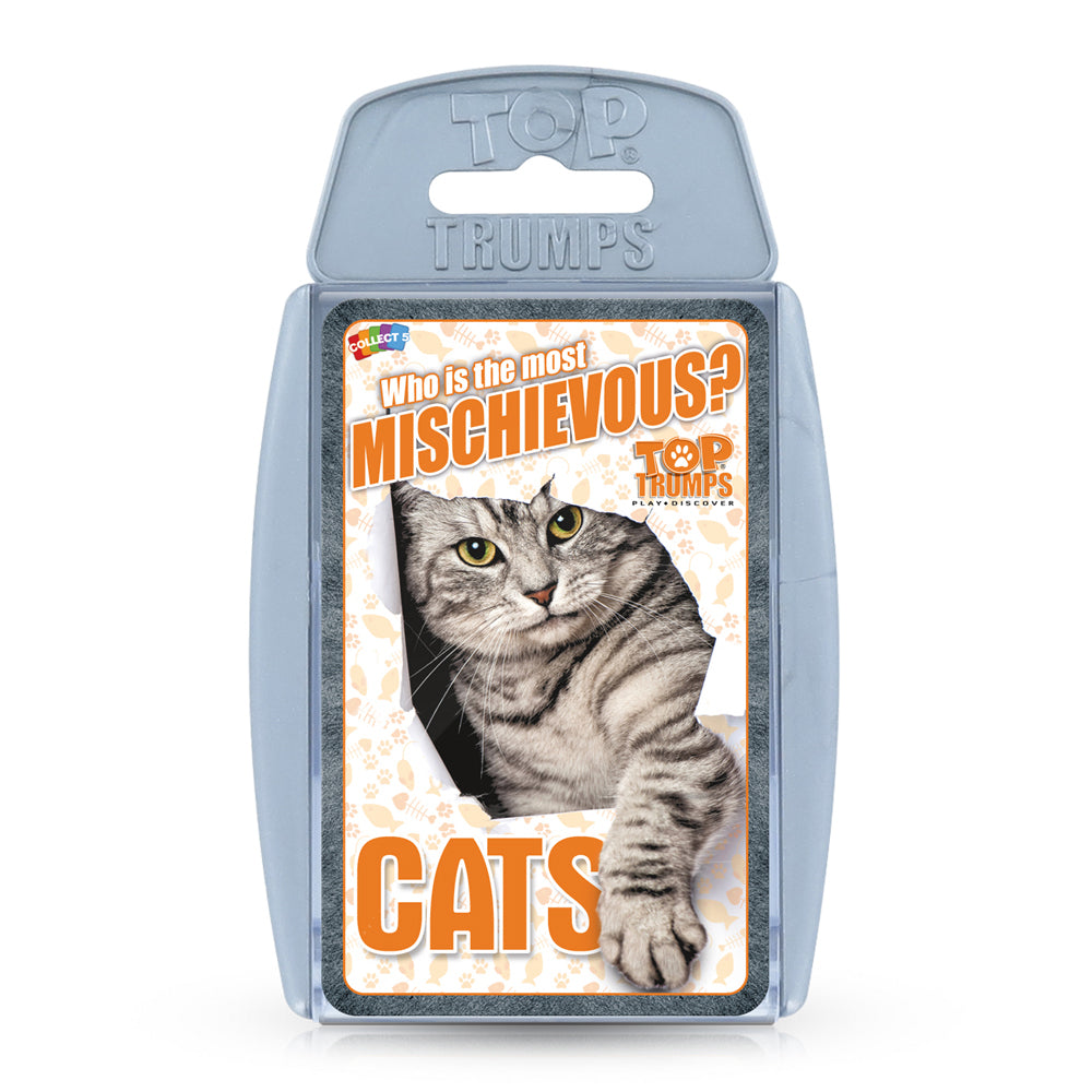 Top Trumps Classics Pet Cats Edition Family Tabletop Themed Card Game 5+