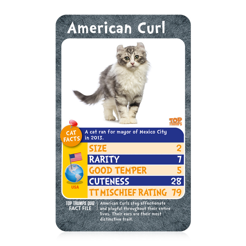 Top Trumps Classics Pet Cats Edition Family Tabletop Themed Card Game 5+ — image 2