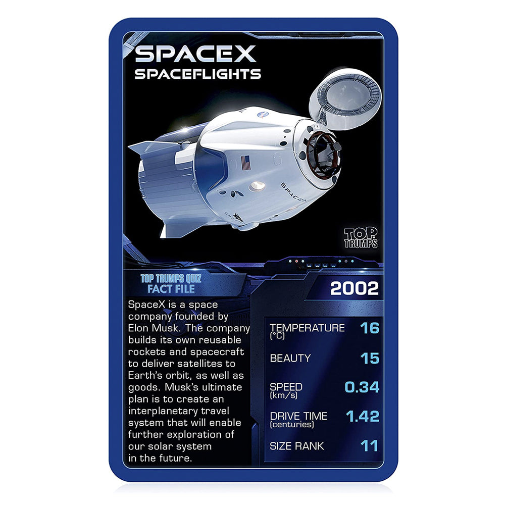 Top Trumps Space Exploration Interactive Playing Card Deck Game/Collection 5+ — image 5