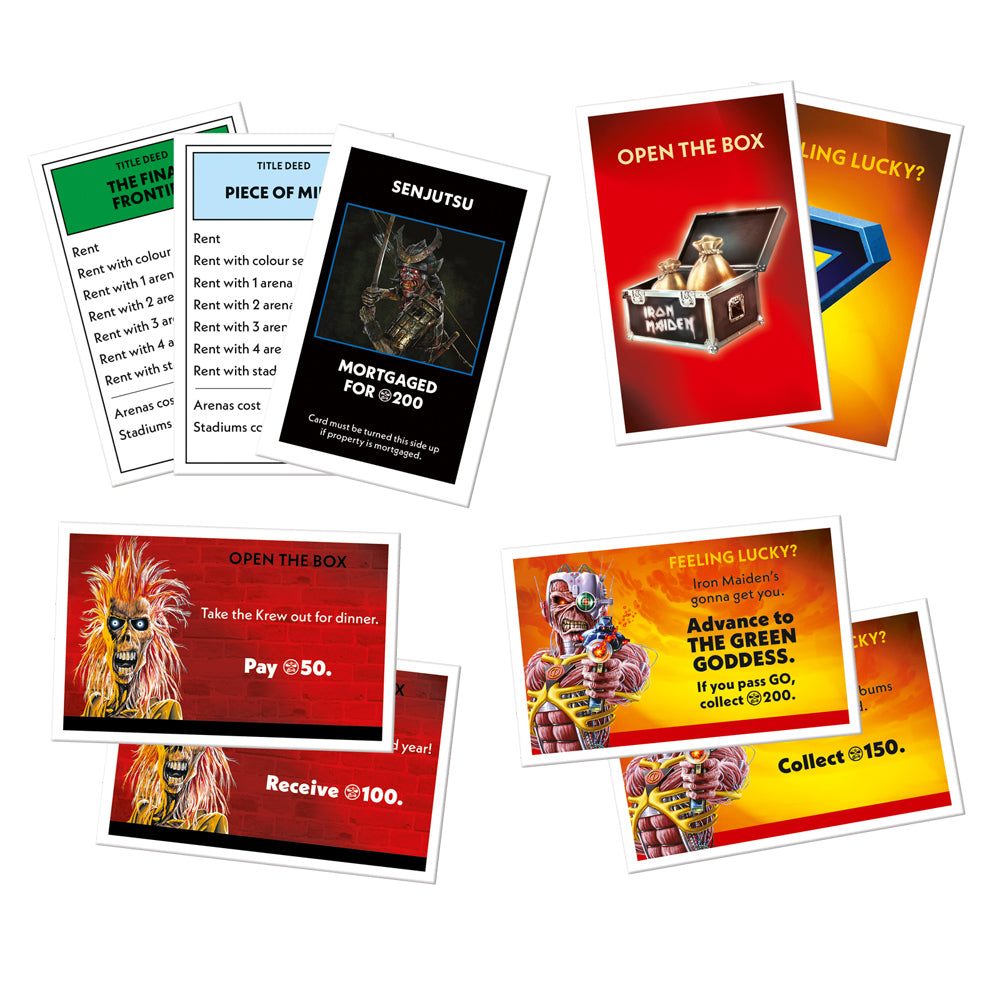 Monopoly Iron Maiden Edition Adult Tabletop Music Themed Board Game 18+ — image 5