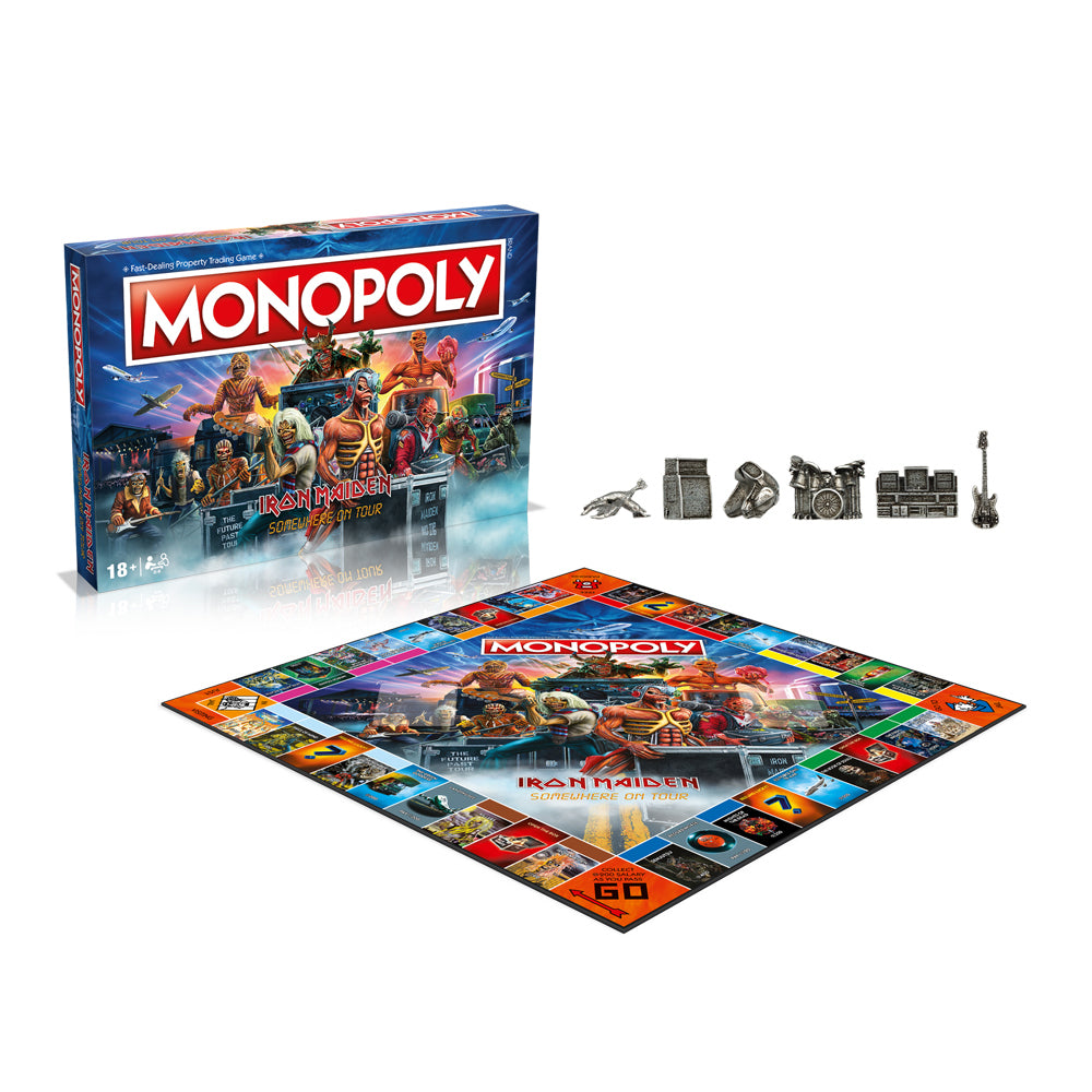 Monopoly Iron Maiden Edition Adult Tabletop Music Themed Board Game 18+ — image 4
