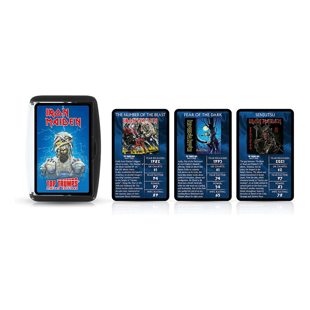 Top Trumps Iron Maiden Interactive Card Game/Collection Limited Edition 17+ — image 2
