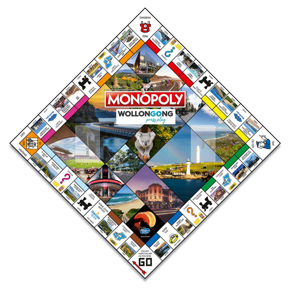 Monopoly Coastal City of Wollongong Edition Family/Friends Board Game Kids 8y+ — image 3