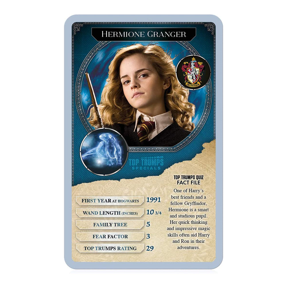 Top Trumps Harry Potter Playing Card Deck Game/Collection Heroes of Hogwarts 5+ — image 3
