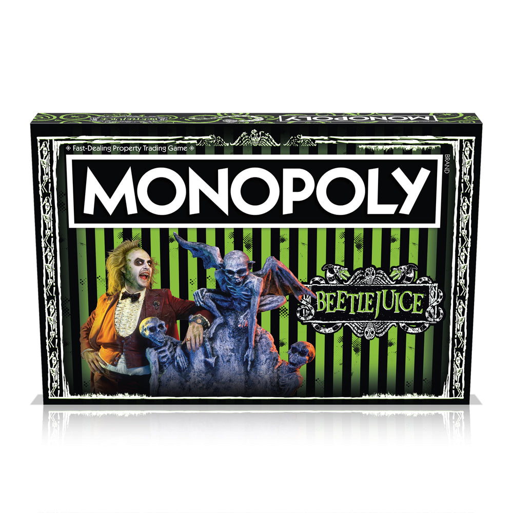 Monopoly Beetlejuice Edition Family Tabletop Party Themed Board Game 12+