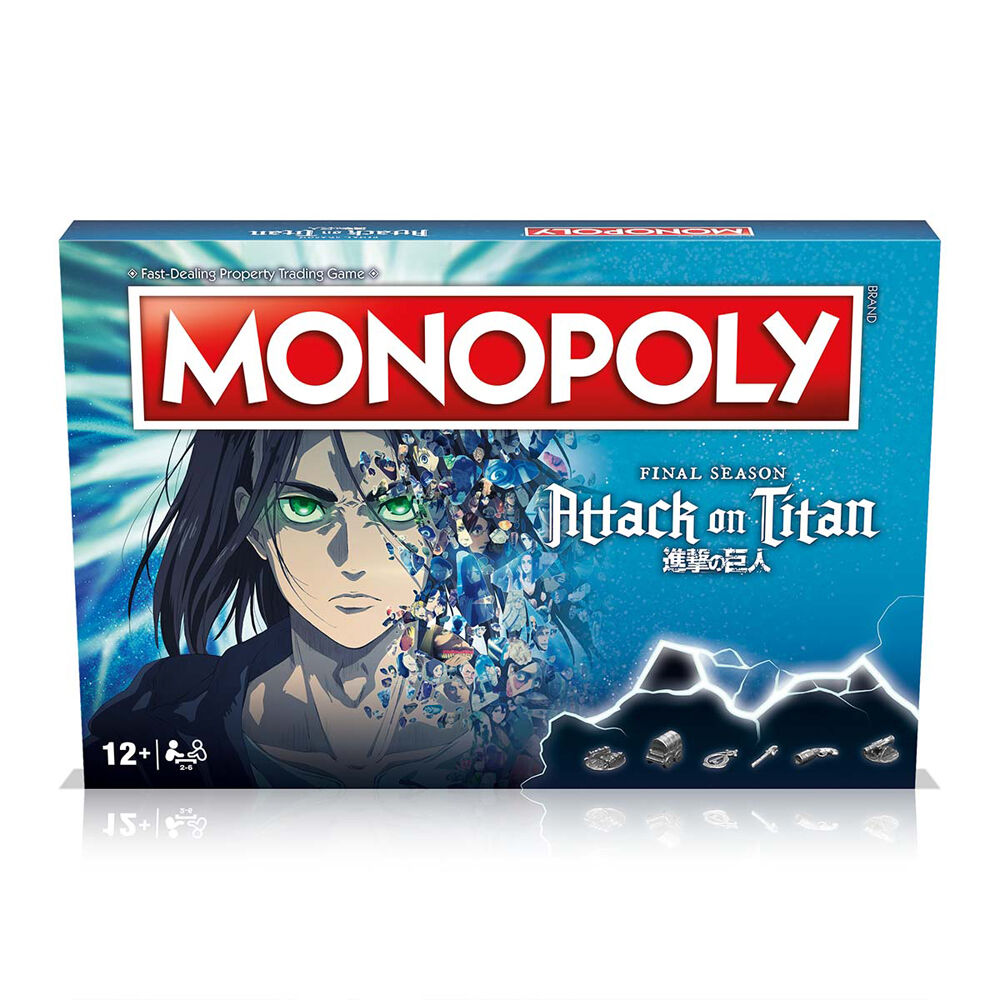 Monopoly 12+ Attack on Titan Edition Strategic Family Board Game — image 3