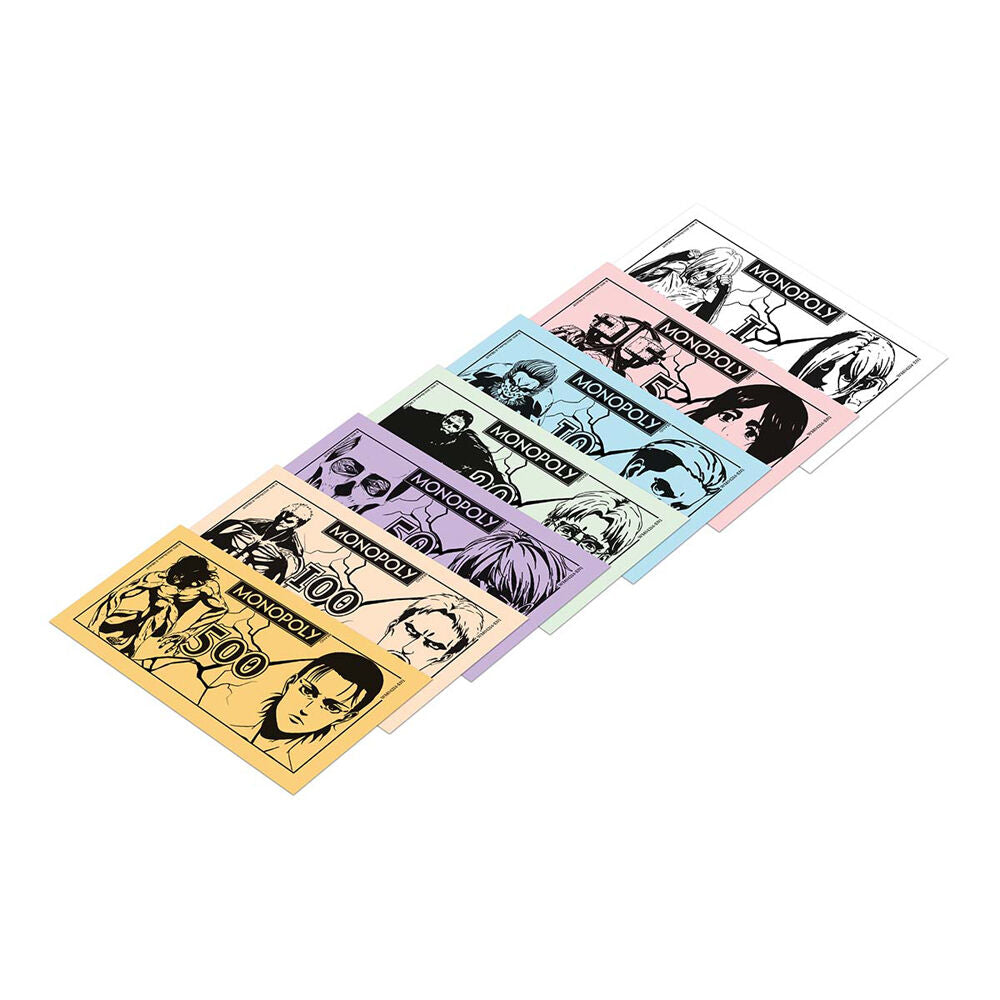 Monopoly 12+ Attack on Titan Edition Strategic Family Board Game — image 6