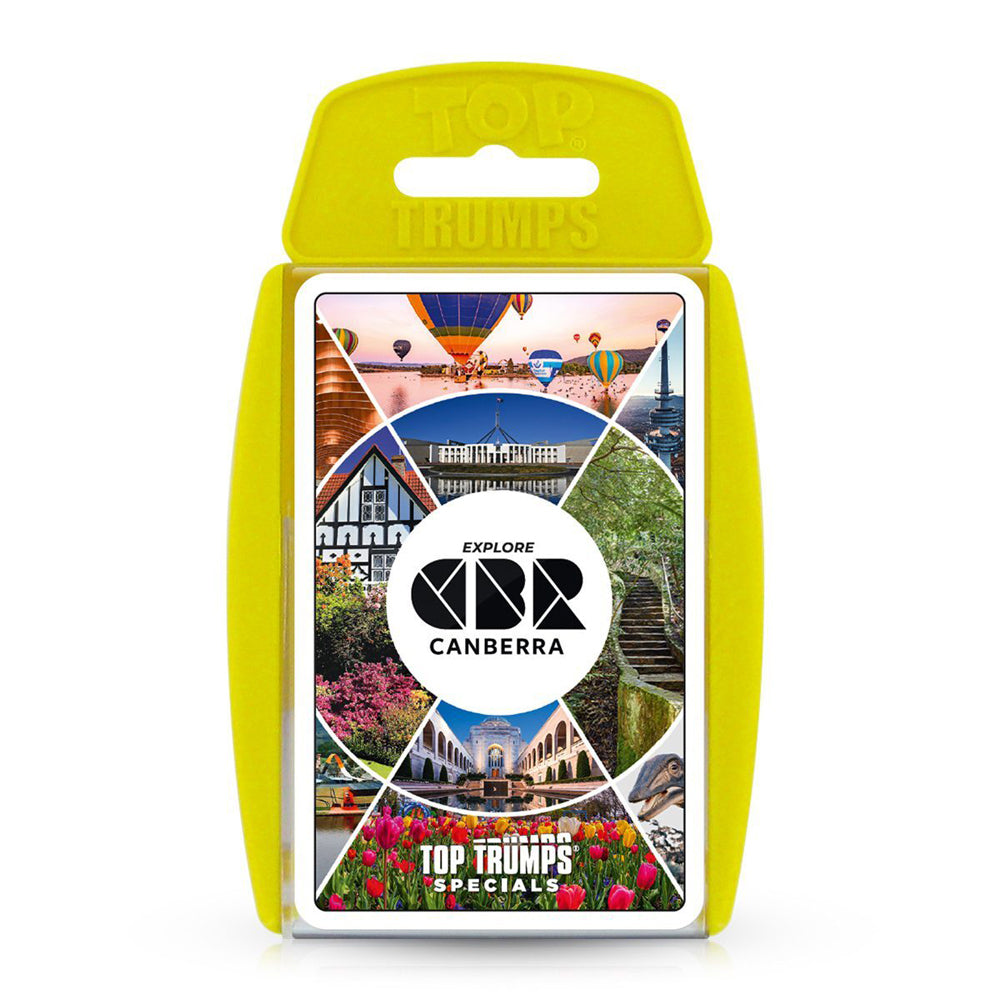 Top Trumps Classics Canberra Edition Family Tabletop Themed Card Game 6+