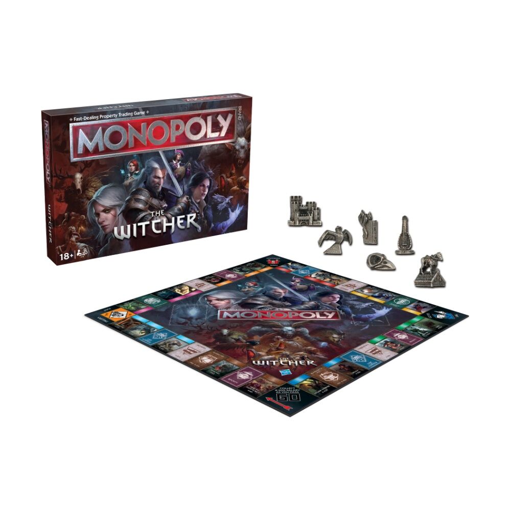 Monopoly The Witcher Themed Party Tabletop Interactive Board Game 18+ — image 2