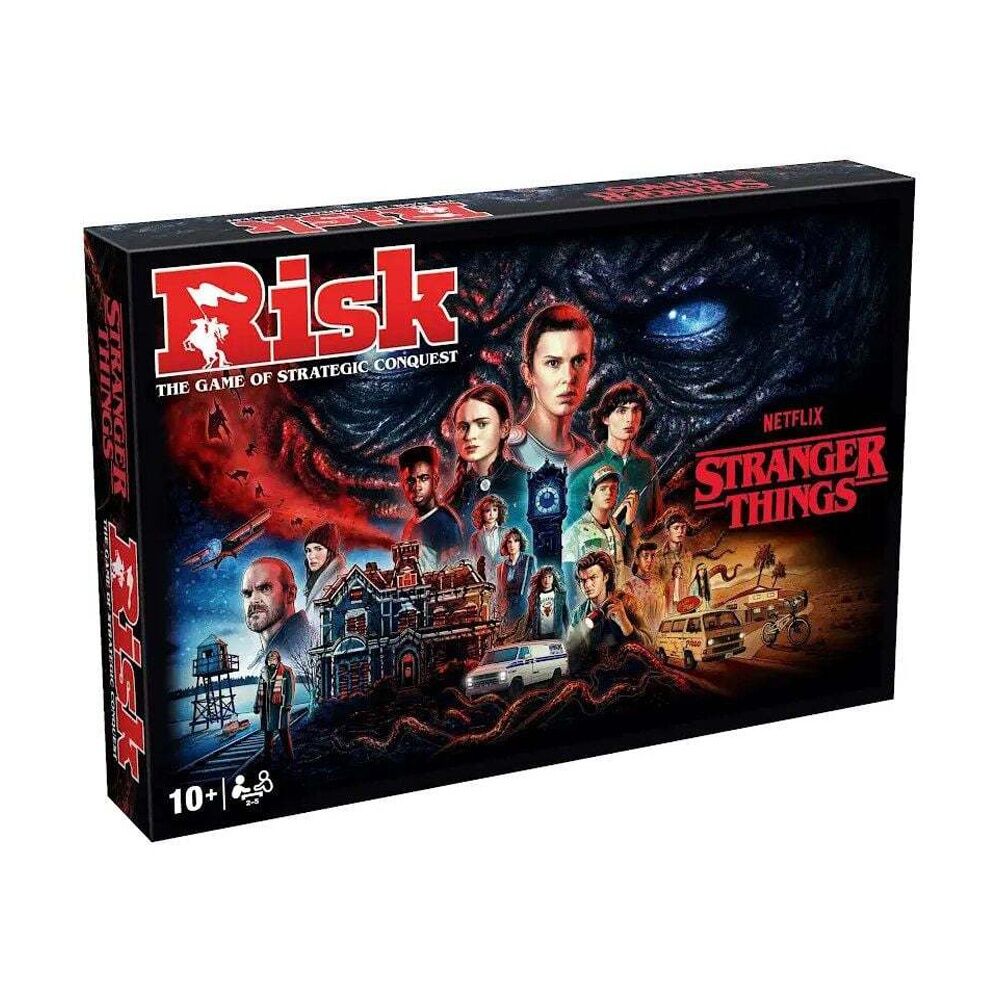 Risk Stranger Things Themed Family Party Interactive Tabletop Board Game 13+