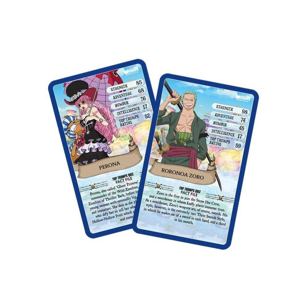 Top Trumps Specials One Piece Kids Educational Card Game w/ Plastic Case 5y+