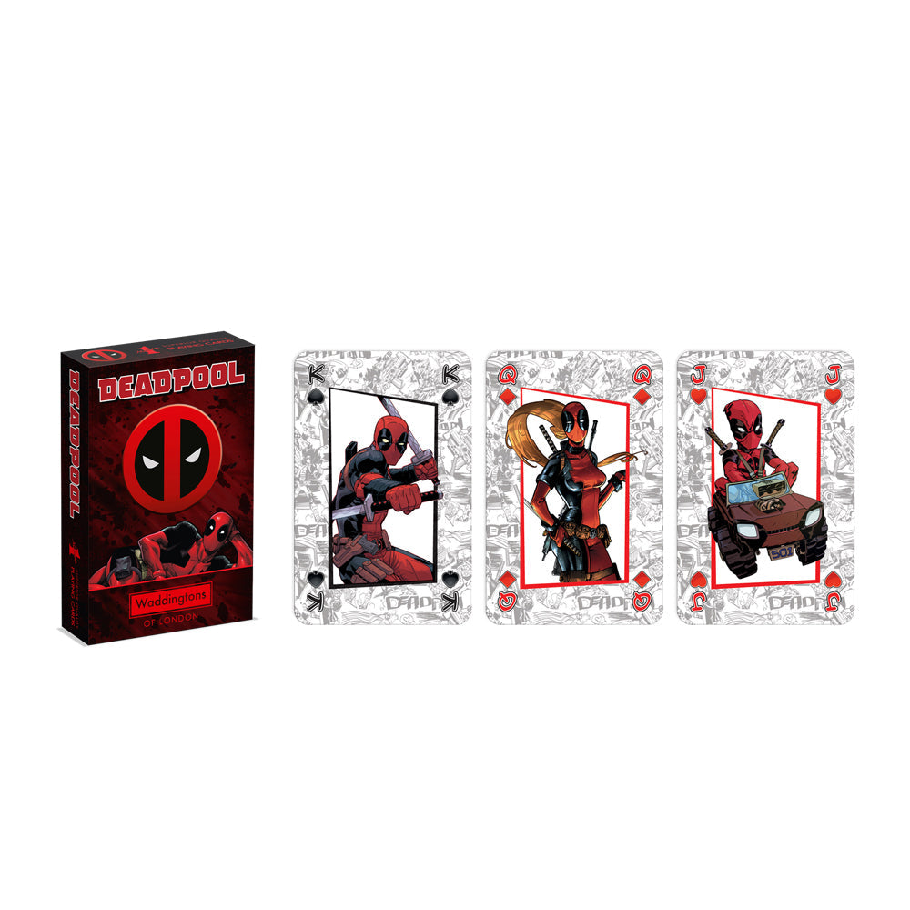 Waddingtons No. 1 of London Premium Playing Cards: Deadpool Themed Deck 14+ — image 2