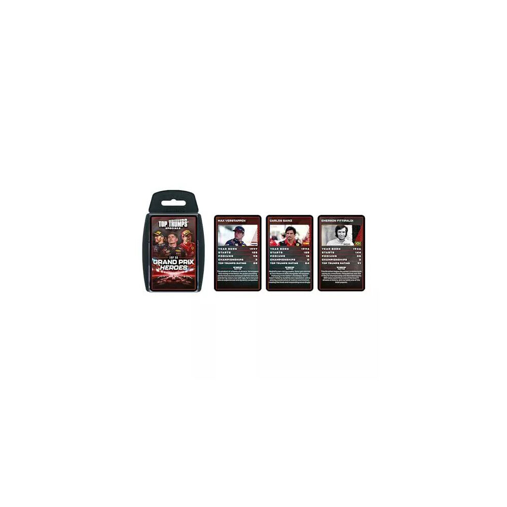 Top Trumps Specials Grand Prix Kids/Children Interactive Play Card Game 6+ — image 2