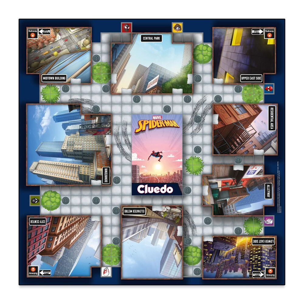 Cluedo Spiderman Kids/Children Interactive Classic Mystery Board Game 8y+ — image 2