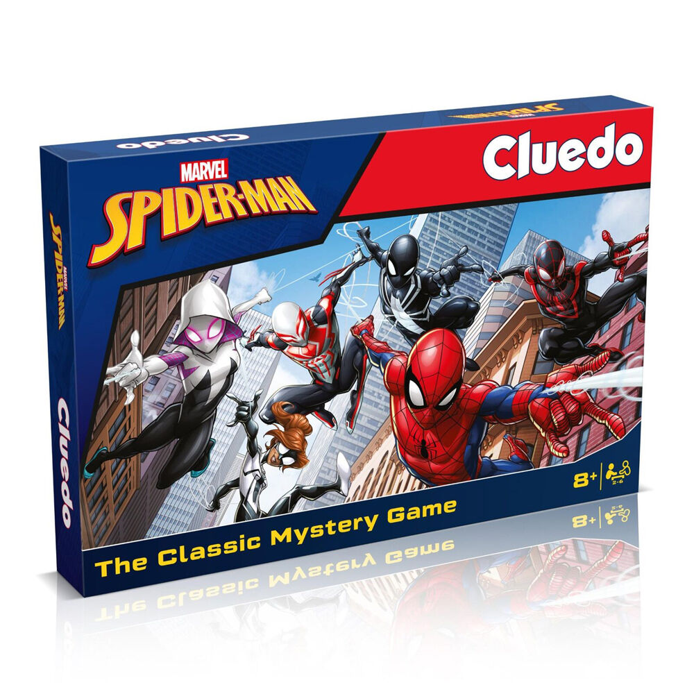 Cluedo Spiderman Kids/Children Interactive Classic Mystery Board Game 8y+