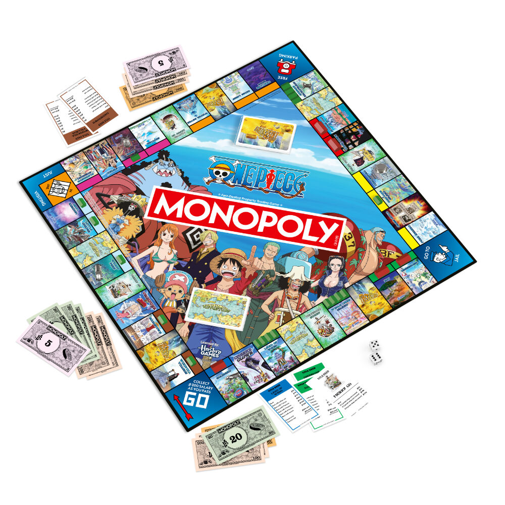 Monopoly 12+ One Piece Refresh Edition Strategic Family Board Game — image 3