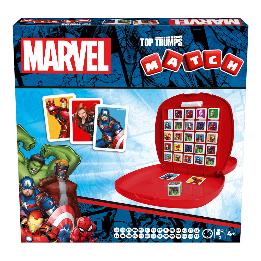 Top Trumps 4+ Marvel Universe Edition 2025 Refresh Match Card Game