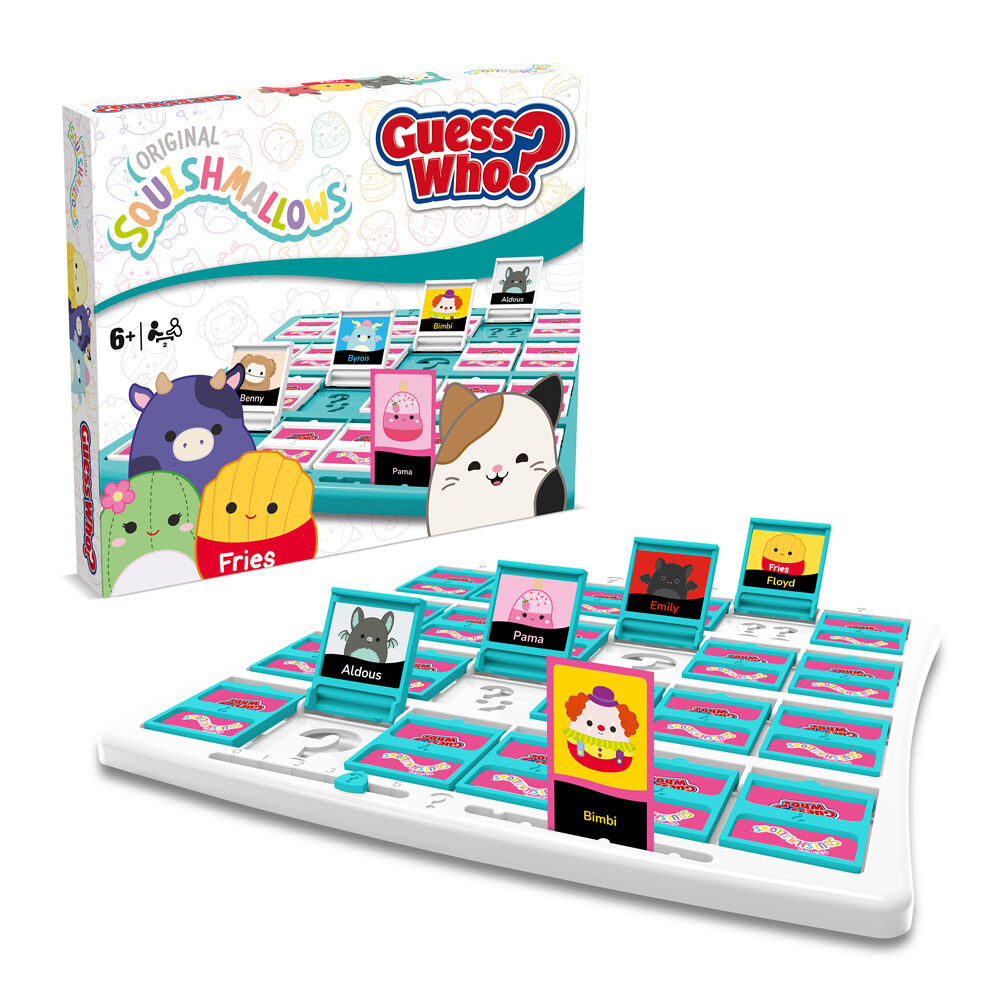 Guess Who 3+ Squishmallows Edition Children's Guessing Board Game — image 5