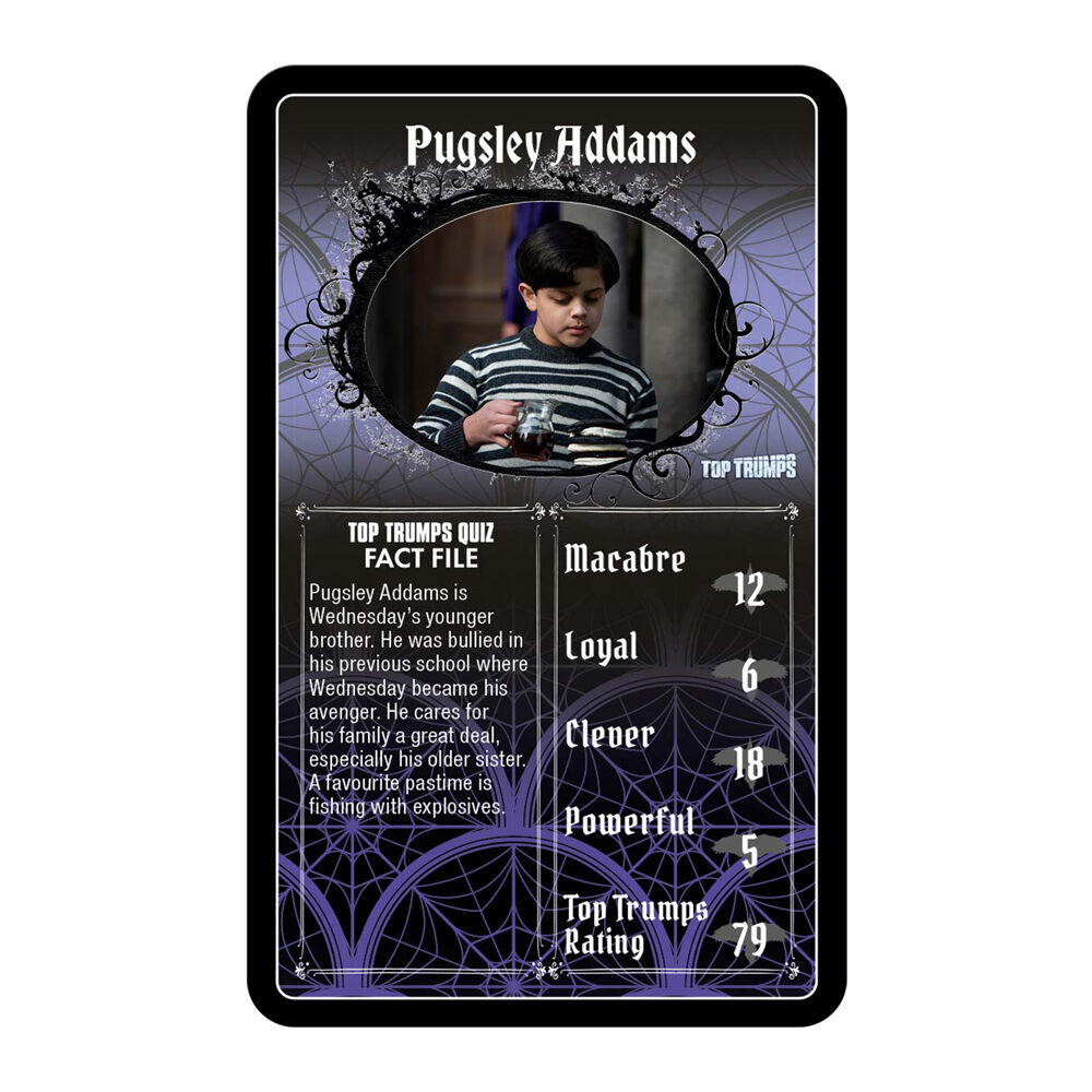 Top Trumps 5+ Wednesday Edition Family and Kids Trivia Card Game — image 4