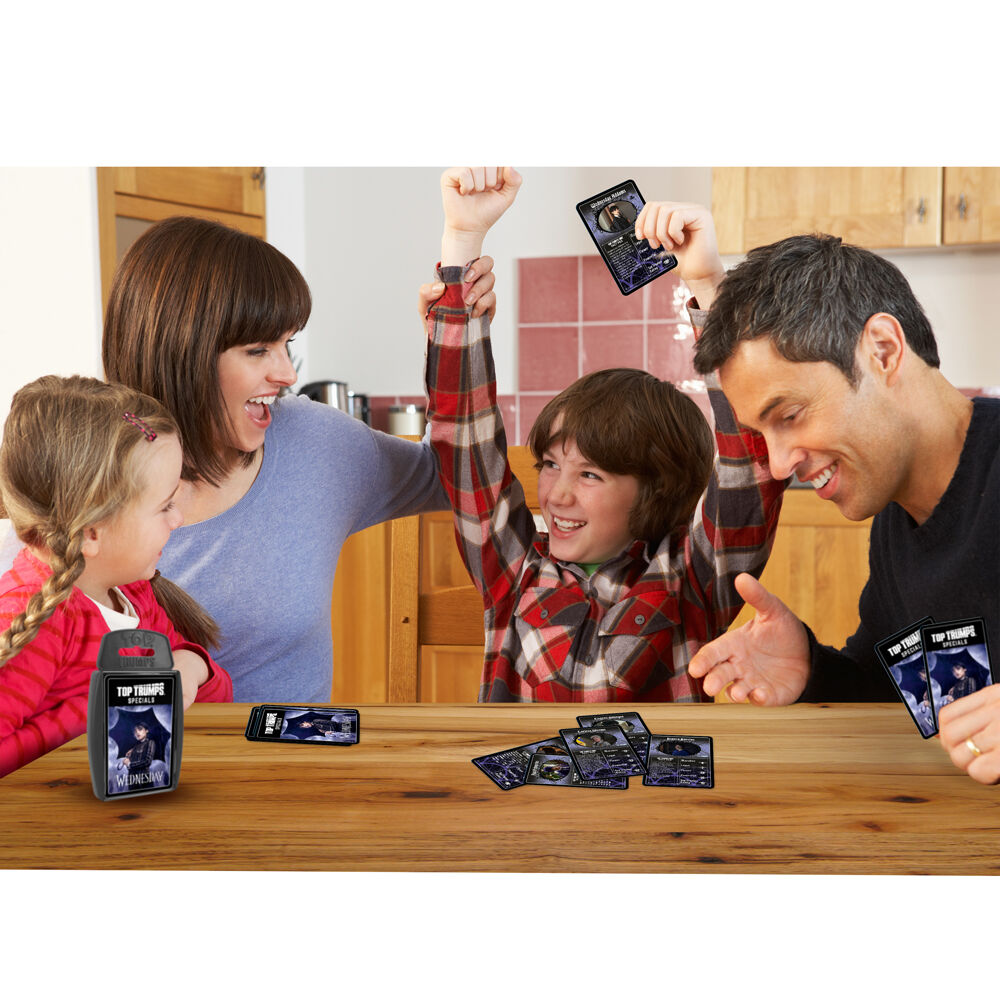 Top Trumps 5+ Wednesday Edition Family and Kids Trivia Card Game — image 8